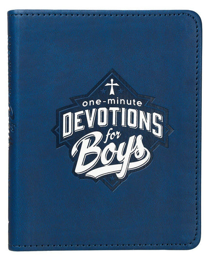 One-Minute Devotions for Boys Faux Leather