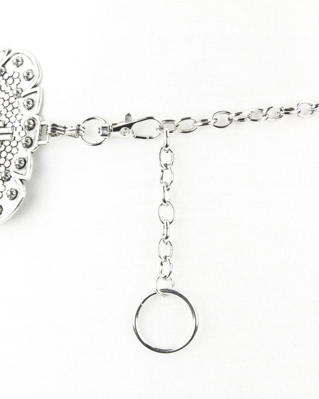 Women’s Medallion Chain Belt with Cross Design ABB MLT 1010