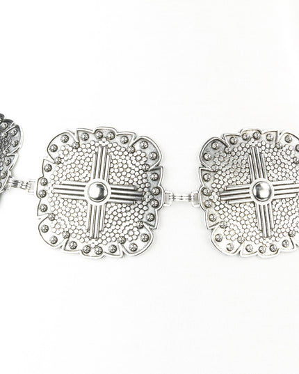 Women’s Medallion Chain Belt with Cross Design ABB MLT 1010