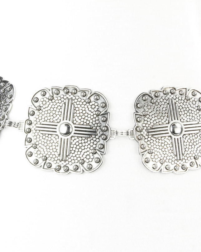 Women’s Medallion Chain Belt with Cross Design ABB MLT 1010