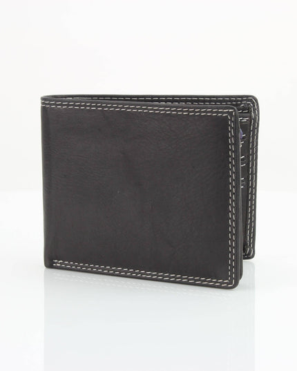 American Bison Oil Pull Up Top Flap Bifold 15729