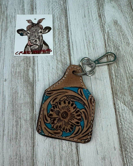 Small Tooled Keychain