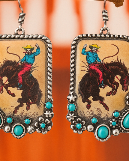 Wild Rider Turquoise Drops