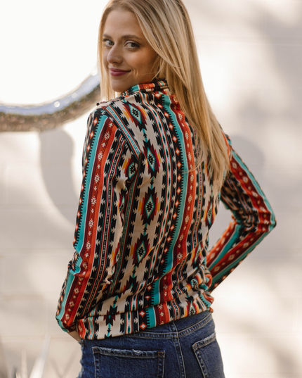 Sunburst Stampede Pullover