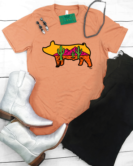 Desert Skies Livestock Graphic Tee
