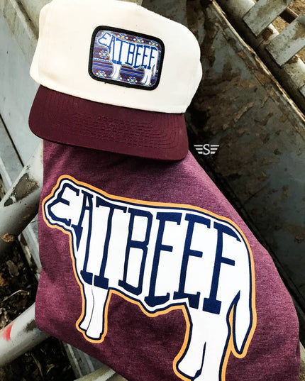 Womens Eat Beef Tee