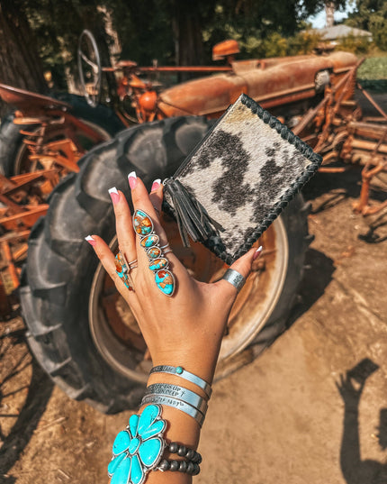 The Ryder Card Holder (Black Leather) a Haute Southern Hyde