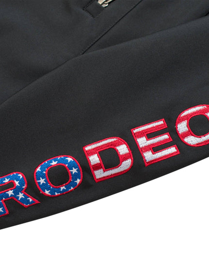 Boys Rodeo Embroidery Jacket -BNJ650-EMB-MHL-BLACK-US