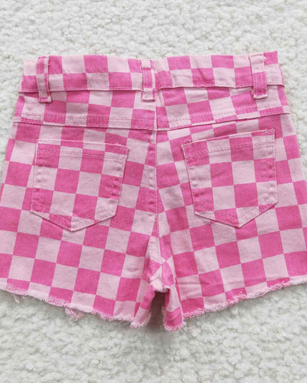 Sibling Baby Girls Denim Shorts Bottom