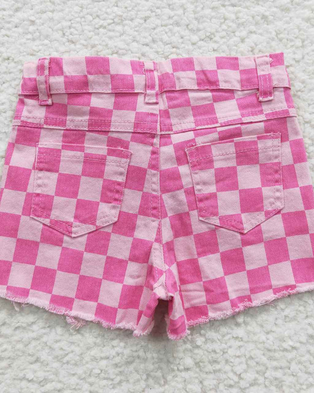 Sibling Baby Girls Denim Shorts Bottom