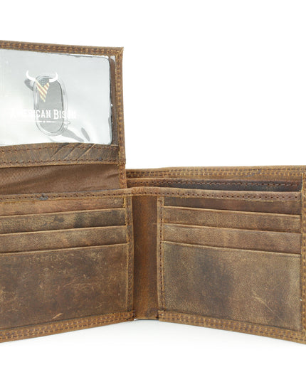 Bi-Fold Men’s Wallet with American Flag ABMW 25-2005