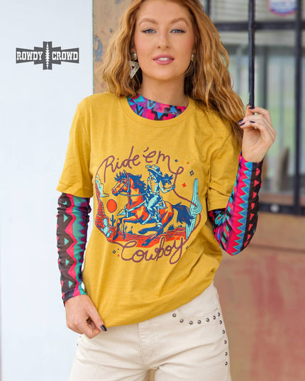 Ride 'Em Cowboy Tee