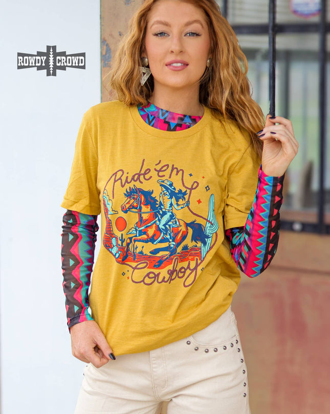 Ride 'Em Cowboy Tee