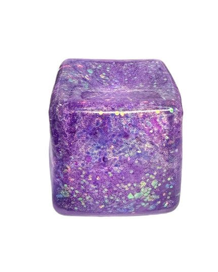GALAXY GLITTER SLOW RISING SQUISHY CUBES KAWAII FIDGET TOY