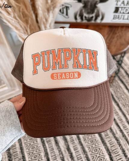 Pumpkin Season Trucker Hat *6 Colors