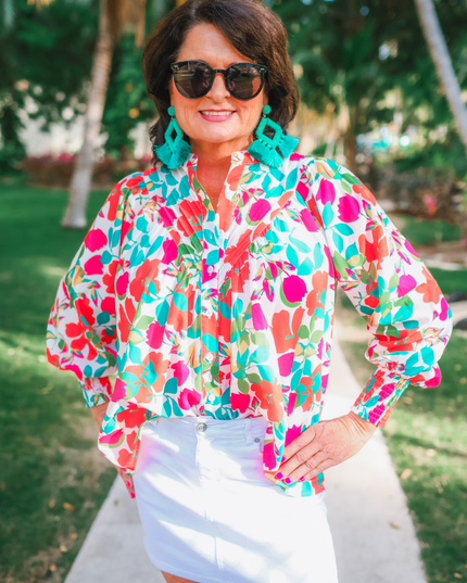 Katie Button Up Blouse