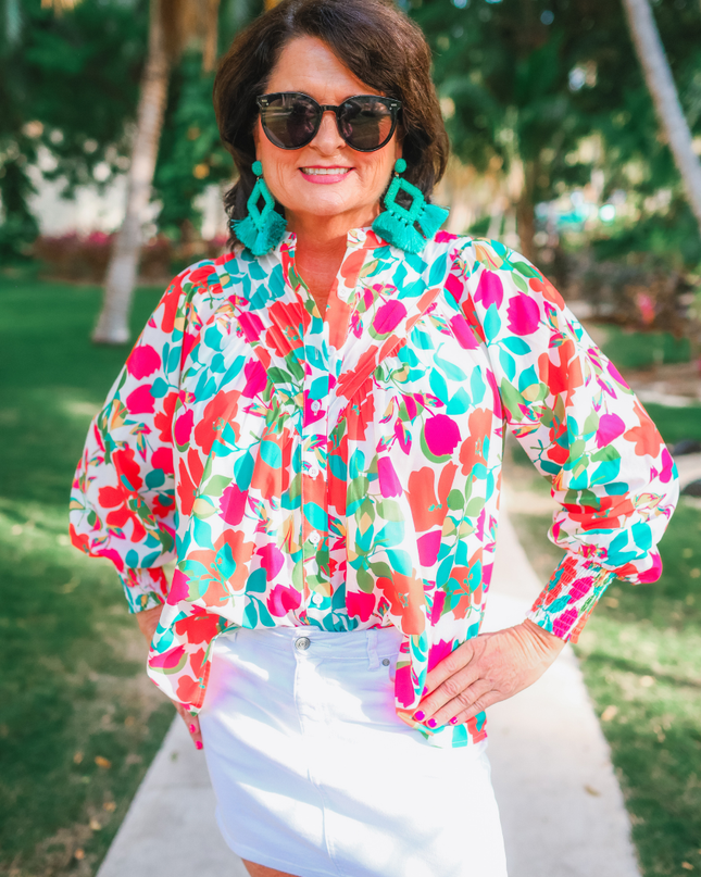 Katie Button Up Blouse