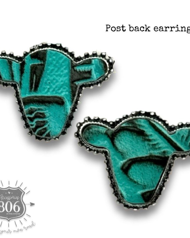Western hoop earring set