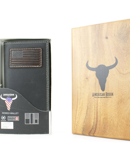 Rodeo Wallet with American Flag Embossing ABMW 25-2004