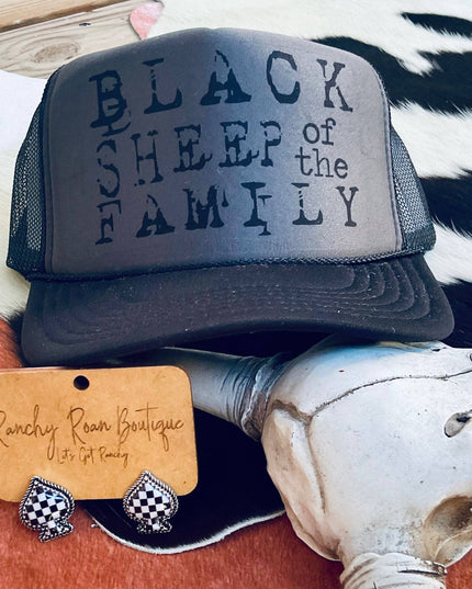 Black Sheep of the Family Western Trucker Hat