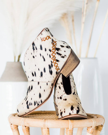 All Roads Bootie in Black and White