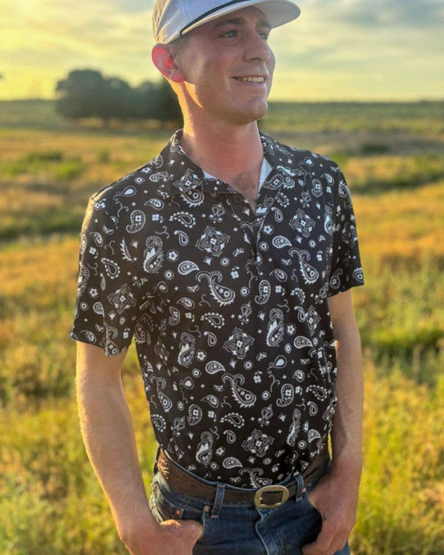 Bandana Country Mens Polo