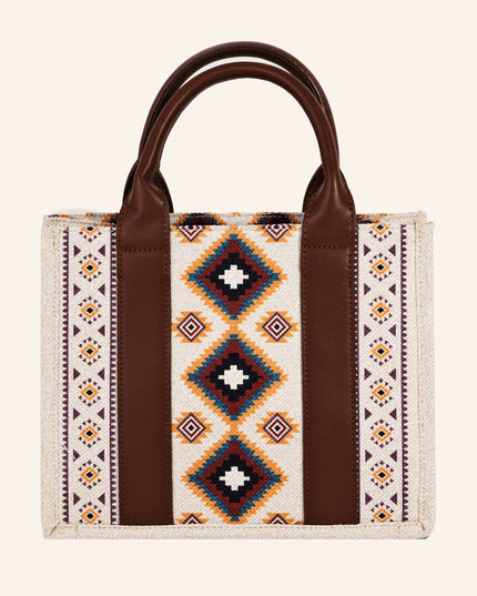 Boho Western Pattern Square Bag