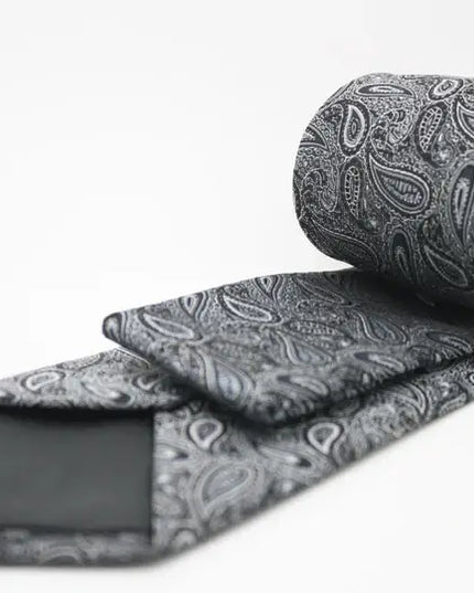 Ferrecci - Men's Business Casual Necktie & Hanky Set - EF