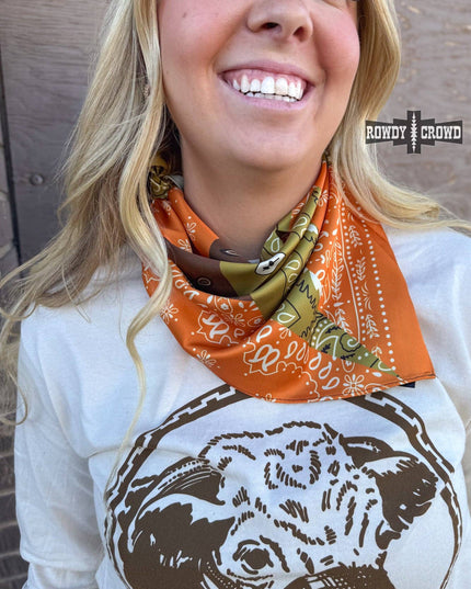 SMALL Bandana Patch Wild Rag