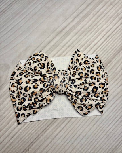 Leopard Waffle Headband