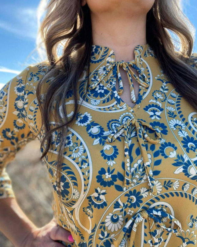 High Noon Honey Bow Top