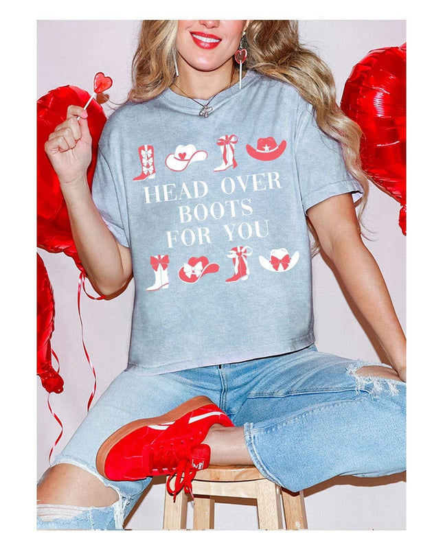 HEAD OVER BOOTS FOR YOU  MINERAL GRAPHIC TOP