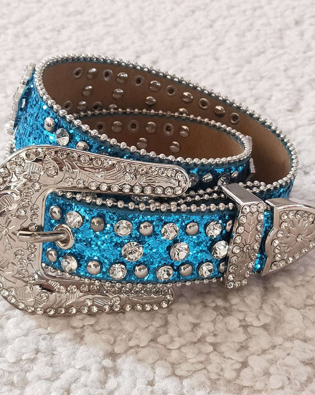 Baby Girls Sparkle Rhinestone Belts
