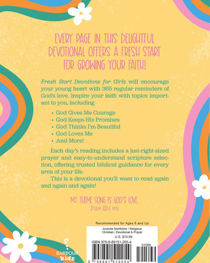 Fresh Start Devotions for Girls