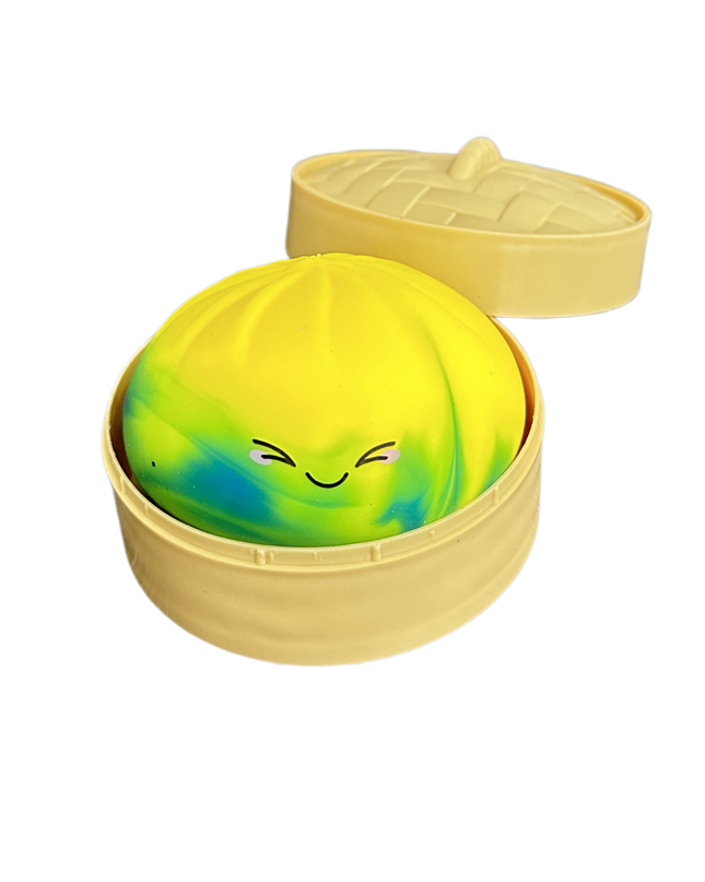 Colorful Mystery Dumpling Squishy Toy – Random color