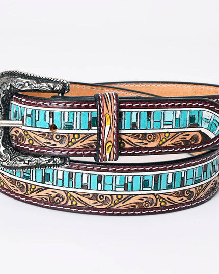 LC-ADBLF153 Genuine American Leather Belt Men and Women