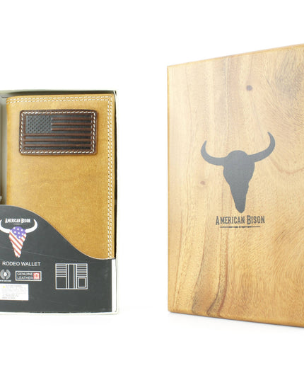 Rodeo Wallet with American Flag Embossing ABMW 25-2004