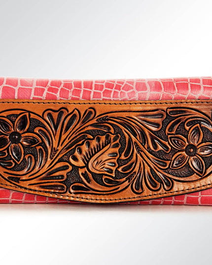 LC-ADBG572 Wallet Genuine Western Leather Women Bag