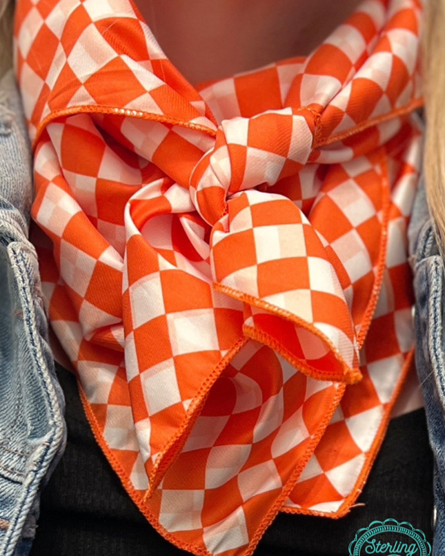 Pep Rally Wild Rag Orange