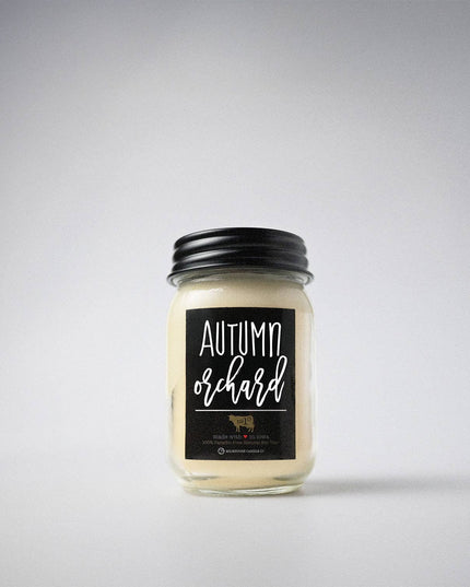 13 oz Mason Jar Fall Candle: Autumn Orchard