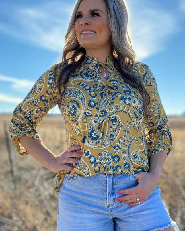 High Noon Honey Bow Top