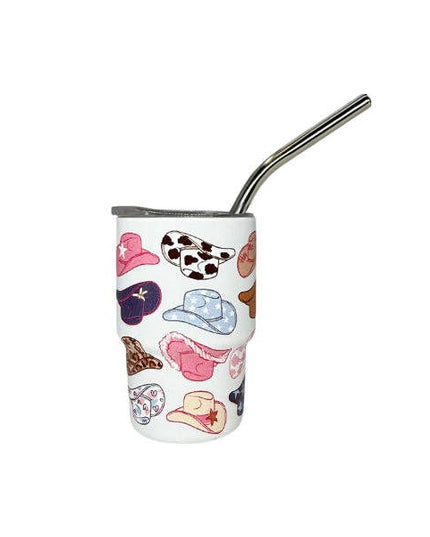 Mini- Mini 3 oz Morgan Tumbler White Hat