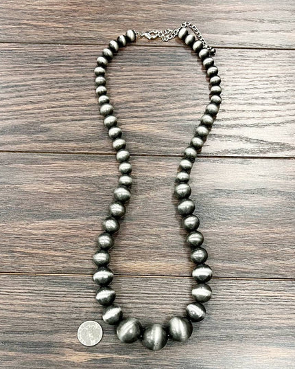 739197, 30" Handmade Very-Very-Big Navajo Necklace