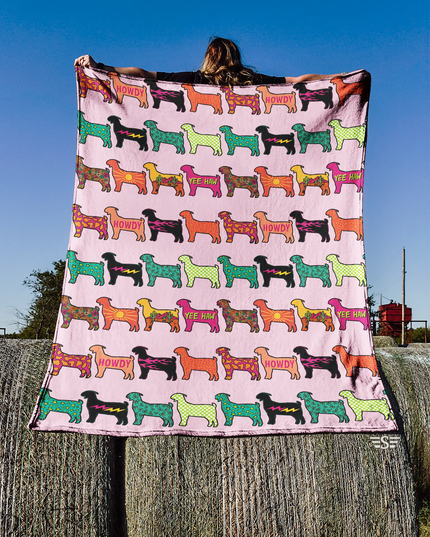 Stock Show Vibes Blanket