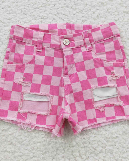 Sibling Baby Girls Denim Shorts Bottom