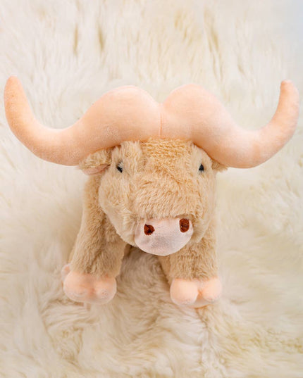 CREAM BUFFALO PLUSHY. ACG40027 M