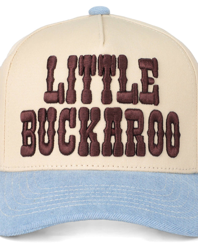 C.C LITTLE BUCKAROO Embroidered KIDS Snapback Cap