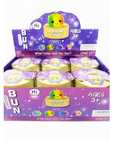 Mystery Rainbow Unicorn Dumpling Squishy with Steamer