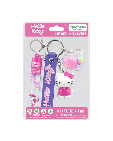 UPD HK1460SA Hello Kitty Lip Roller Keychain with Charms
