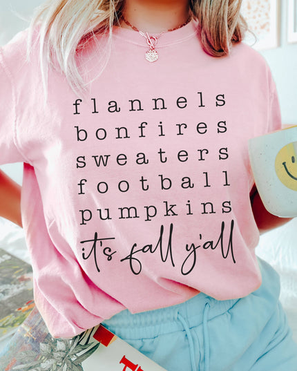 Fall List Tee